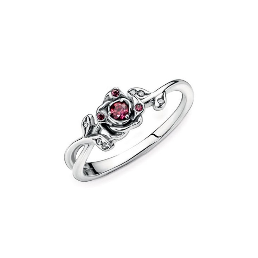 Disney beauty and the beast rose ring